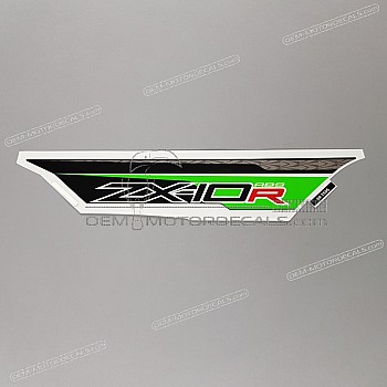 Front cowling decal, right side