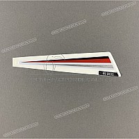 KAWASAKI Autocollant de garde-boue avant, côté droit 56069-2635