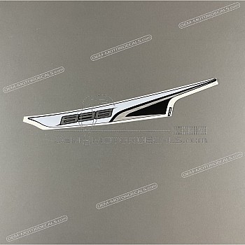 Side cowling decal, left side