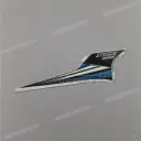 Side cowling decal, right side