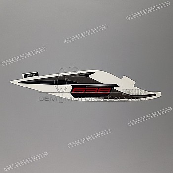 Kontpaneel sticker, rechterkant