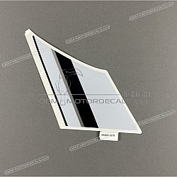 Frame cowling decal, right side