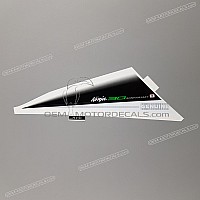 KAWASAKI Naklejka na górną owiewkę Ninja ZX-6R, lewa strona 56075-0123