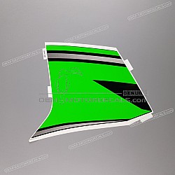 Side cowling decal, left side