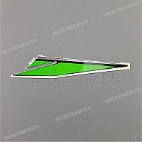 KAWASAKI Naklejka na dolną owiewkę, prawa strona 56075-1539