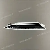 KAWASAKI Tail cover pattern, right side 56075-1574