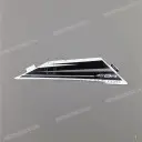 Autocollant de carénage supérieur Ninja ZX-6R, côté gauche