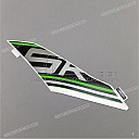 Ninja ZX-6R naklejka na owiewkę bocznego skrzydła, lewa strona