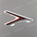 Side shroud pattern, left side