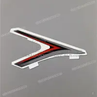 KAWASAKI Zijpaneel sticker, links 56075-2387