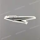 Left side cowl pattern decal