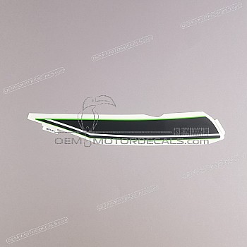 Naklejka na przednią owiewkę (czasza), lewa strona