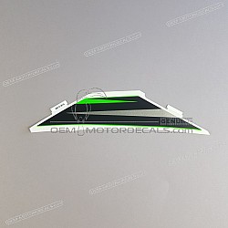 Front cowling decal, left side