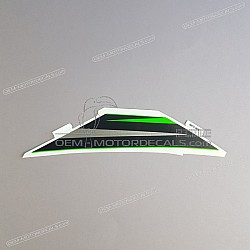 Kanzel / Oberteil Verkleidung Aufkleber, Rechte Seite