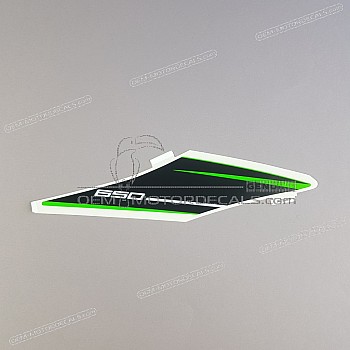 Naklejka na tylną owiewkę / zadupek, lewa strona