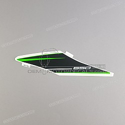 Heckverkleidung Aufkleber, Rechte Seite