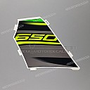 Zijkap sticker, linkerkant, boven