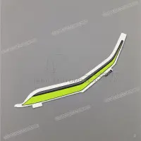 KAWASAKI Kanzel / Oberteil Verkleidung Aufkleber, Linke Seite 56075-4016