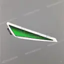Shroud graphic pattern, left side
