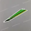 Side cowling decal, left side