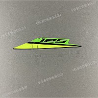 KAWASAKI Pegatina colin, lado izquierdo 56075-7370