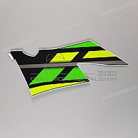 KAWASAKI Pegatina para panel lateral, lado izquierdo 56075-7374