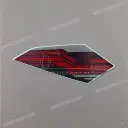 Side cowling decal, right side
