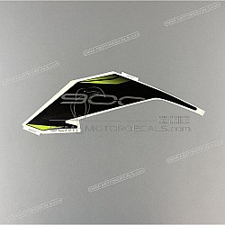 Side cowling decal, left side