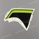 Tail cover pattern, right side
