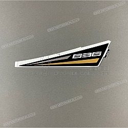 Autocollant carénage arrière queue, côté droit