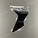 Side cowling decal, right side