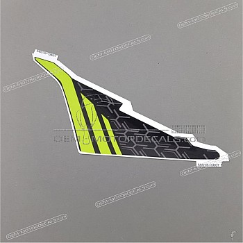 Tank cover decal, left side