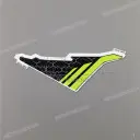 Shroud pattern, right side