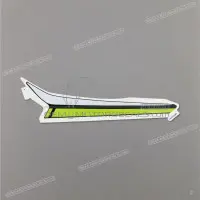 KAWASAKI Right shroud pattern decal, right side 56076-0947