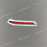 KAWASAKI Adesivo Codone Posteriore Ninja, Lato Destro 56076-1706