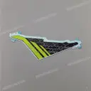 Shroud pattern, left side