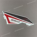 Radiateurkap sticker Z-patroon, linkerkant