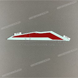 Autocollant carénage arrière queue, côté gauche