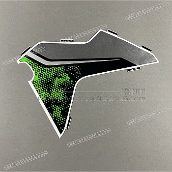 Side cowling decal, right side