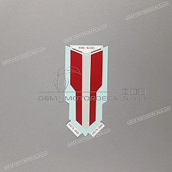 Front cowling decal