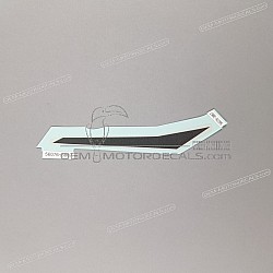 Front cowling decal, left side