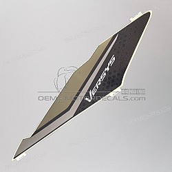 Naklejka na osłonę zbiornika, lewa strona