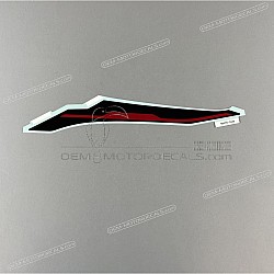 Pegatina colin, lado izquierdo