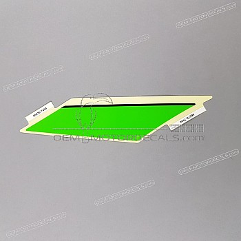 Side cowling decal, left side