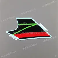 KAWASAKI Seitenverkleidungsaufkleber Ninja Muster, linke Seite 56076-7602