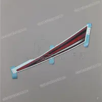 KAWASAKI Naklejka na tylną owiewkę / zadupek, lewa strona 56076-7644