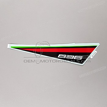 Tail cowl decal, right side