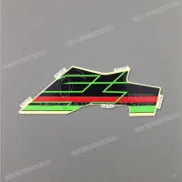 KAWASAKI Frame cowling decal, right side 56077-0053