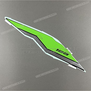 Side cowling decal, left side