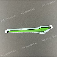 KAWASAKI Kontpaneel sticker, rechterkant 56077-0748